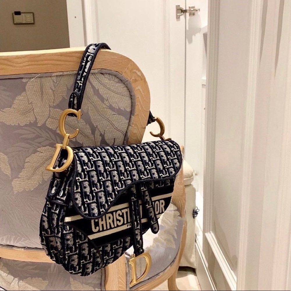 Dior saddle bag